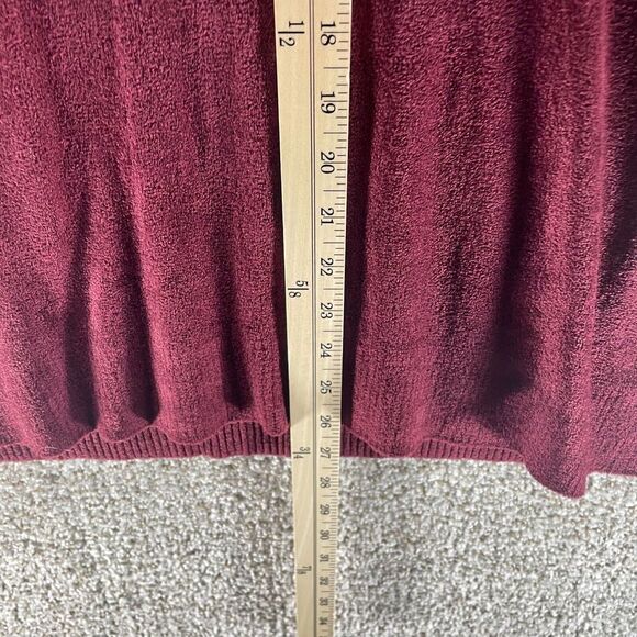 J Jill Sweater Womens Medium Red V Neck Pullover Wearever Collection Ladies Prep - Picture 8 of 12